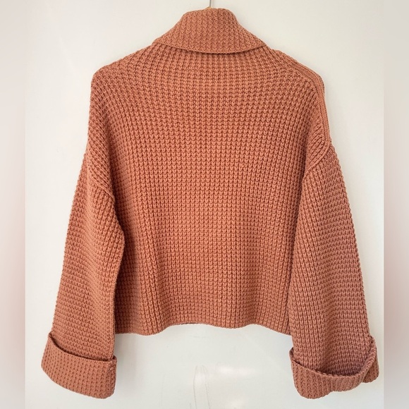 Free People Sweater Women’s XS Chunky Knit Cotton - Picture 2 of 6